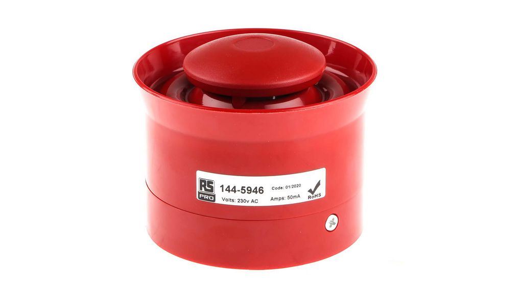 Conduit Box, Panel Mount, Surface Mount Electronic Sounder, 98 → 260 V ac, IP54, IP65, AC, 8-Tone