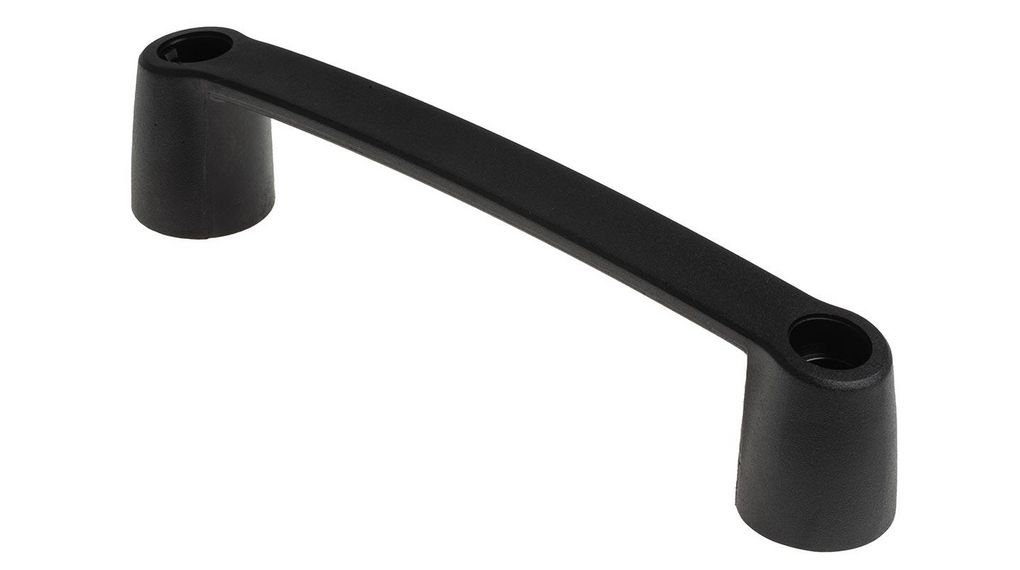 Black Plastic Handle 50 mm Height, 35mm Width, 213mm Length, 2 ST