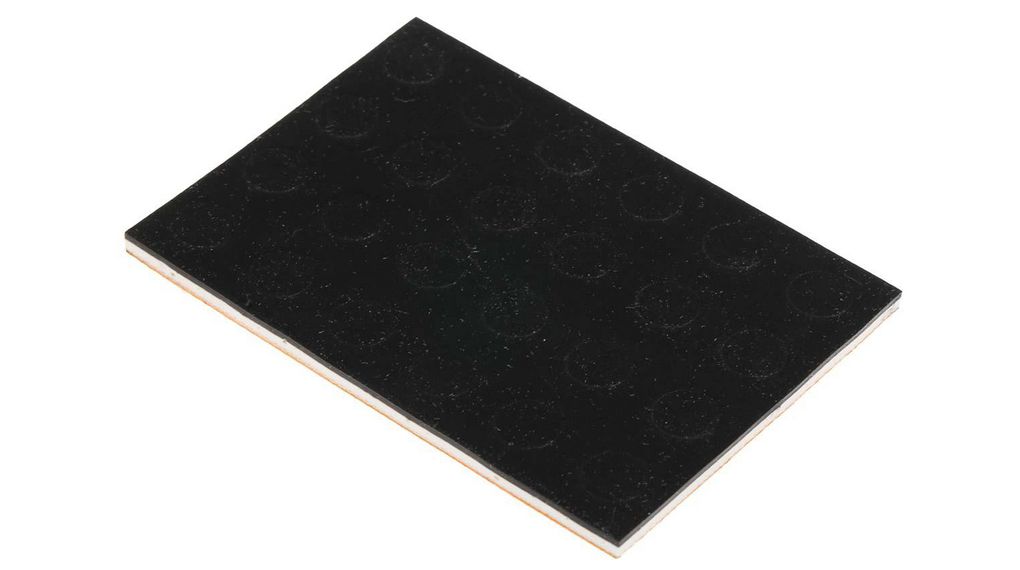 Circular Polymer Non Slip Pad, 8mm diameter x 3mm height