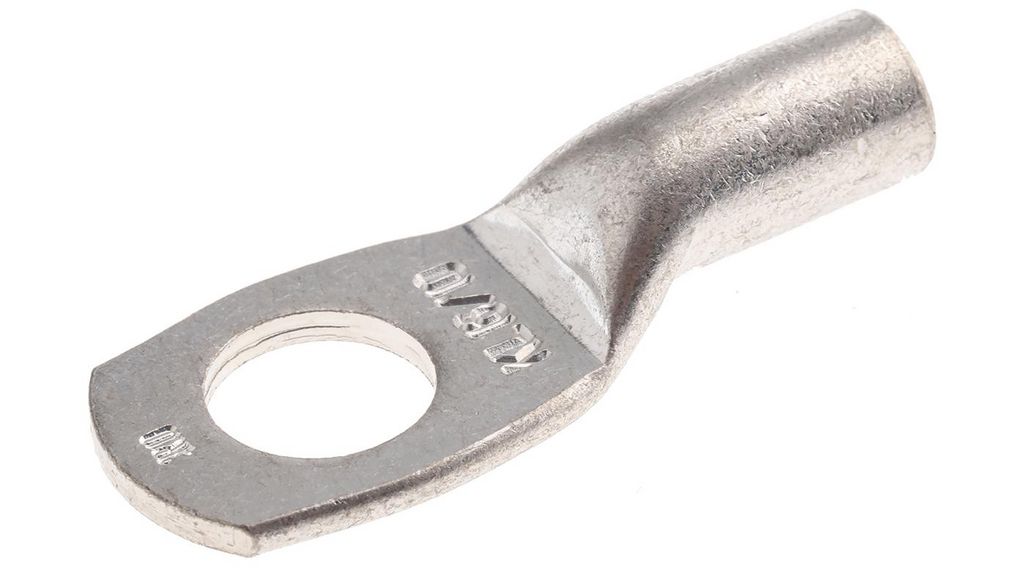 Klauke Uninsulated Ring Terminal, M10 Stud Size, 16mm² to 16mm² Wire Size, 10 ST