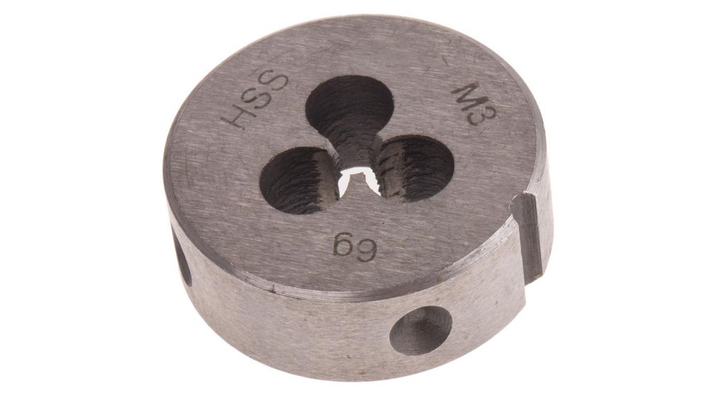 Thread Die, M3 x 0.5mm Pitch, 25mm od, M3
