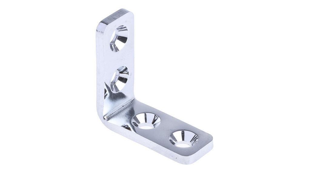 Stainless Steel Mounting Bracket for Use with Fastening of small trusses, Cladding plates, cladding uprights, PU=10 ST