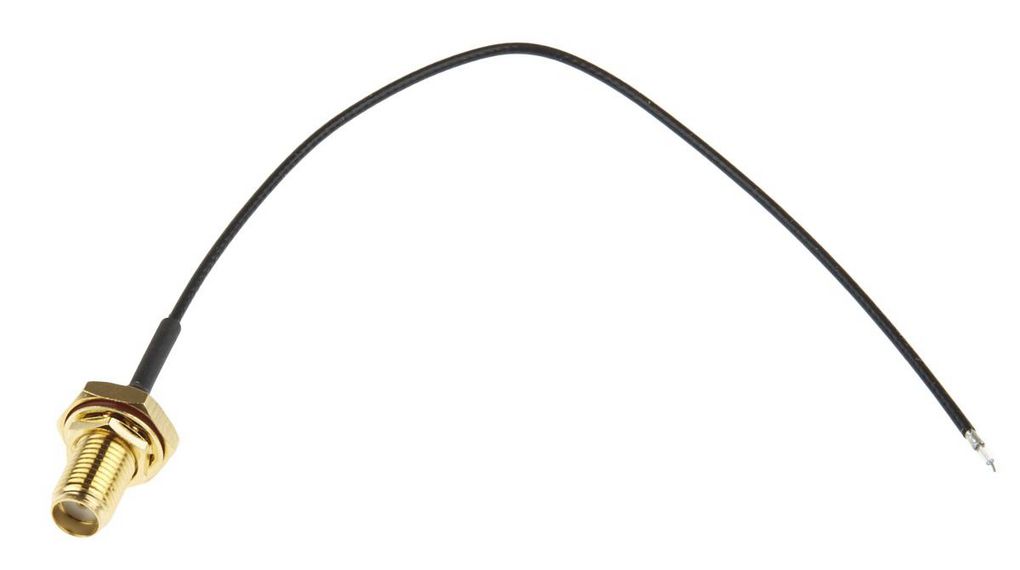 Female SMA to Unterminated, 150mm, Terminated50 Ohm