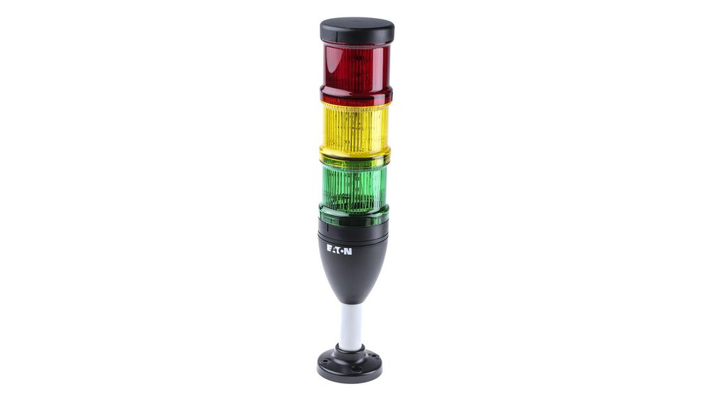 171425 SL7-100-L-RYG-24LED | Eaton Red/Yellow/Green Signal Tower, 3 ...