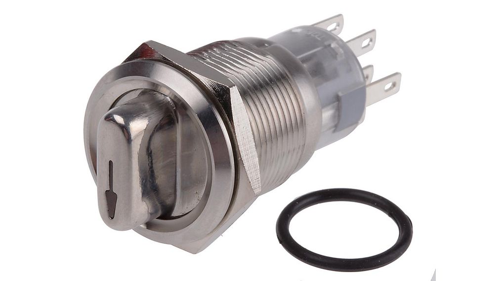 Selector Switch - (on-on), Illuminated 2 Positions