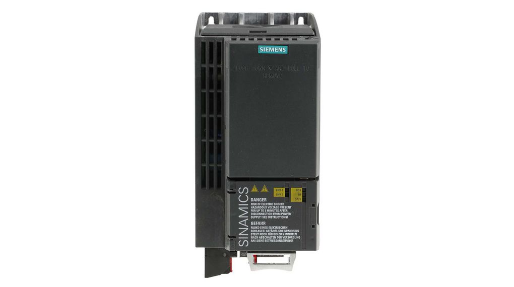 Inverter Drive, 7.5 kW, 3 Phase, 400 V ac, 18.2 A, 21.5 A, SINAMICS G120C Series