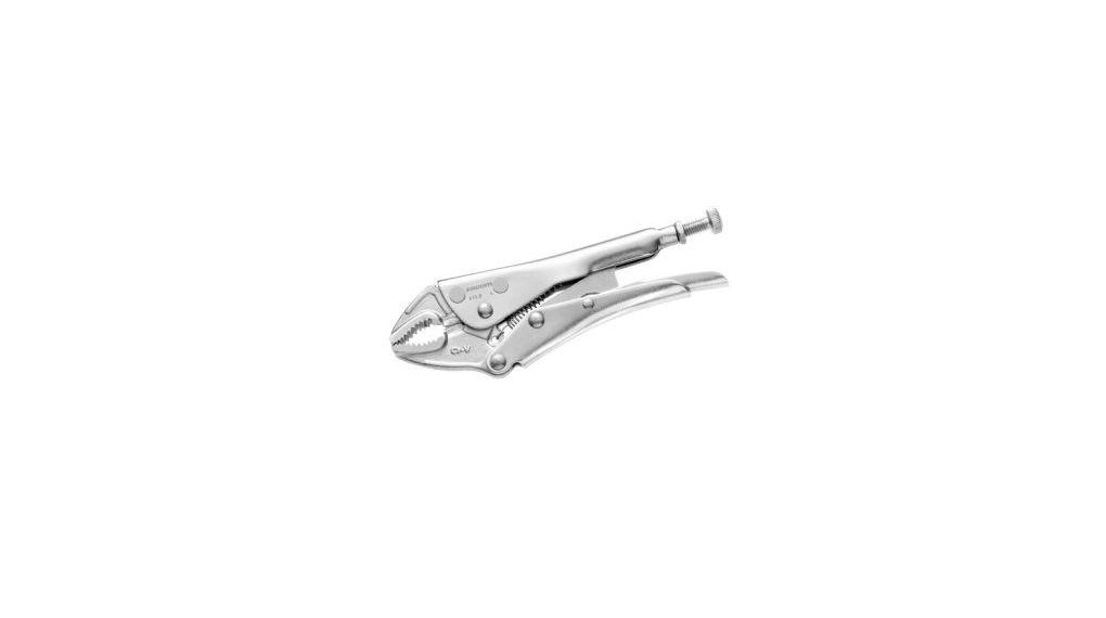 Locking Pliers, 140 mm Overall, Straight Tip