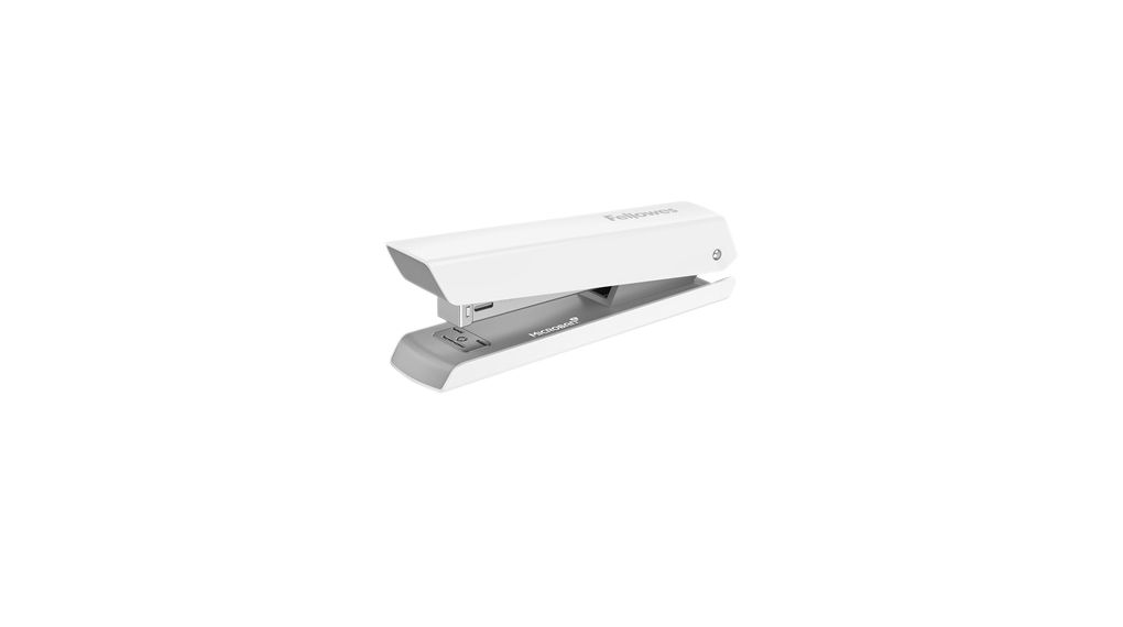 Stapler with Microban, 12pcs, White, Suitable for Paper stapling, 20 sheet capacity