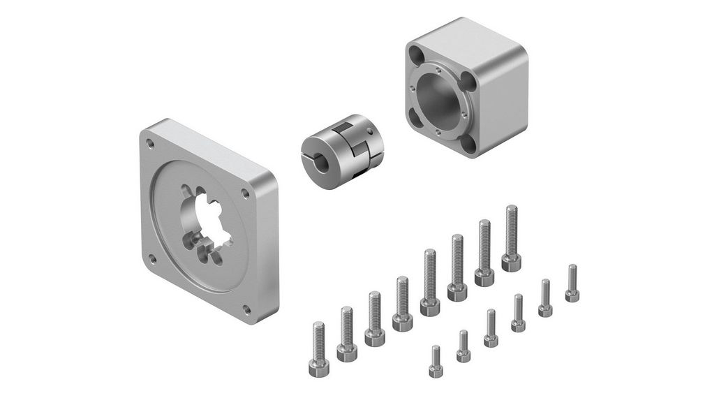 Axial Mounting Kit for ESBF-40 / EGSL-55 / ERMB-25 / EHMB-25 Cylinders, IP40, 12.5Nm