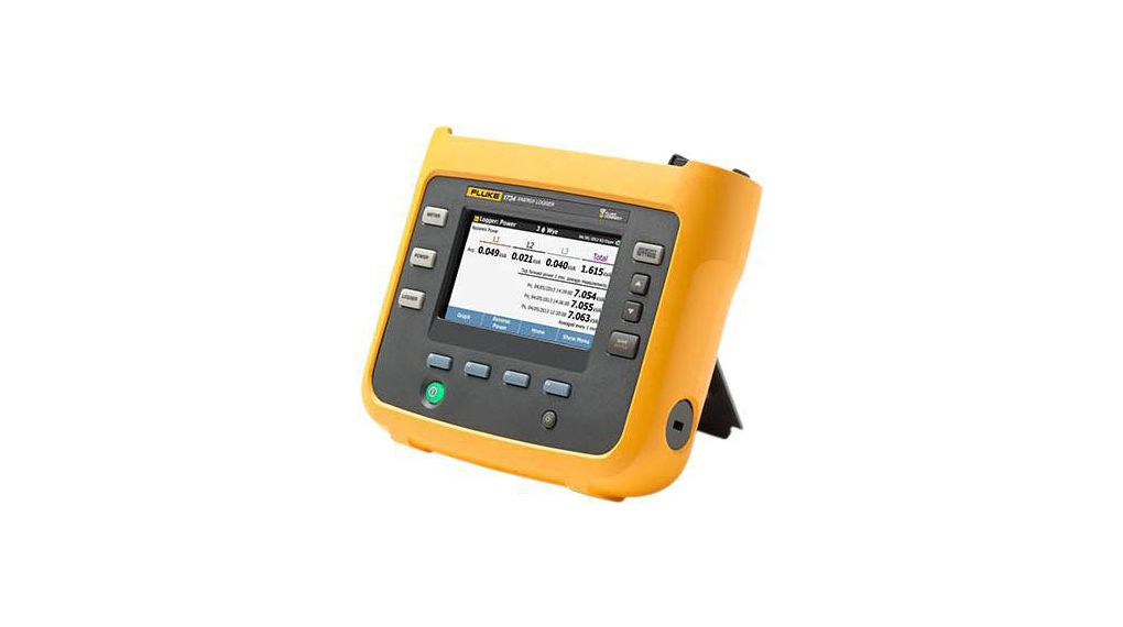 Fluke 1734 Power and Energy Logger with Fluke Connect, 3 Channels, Bluetooth / USB / Wi-Fi
