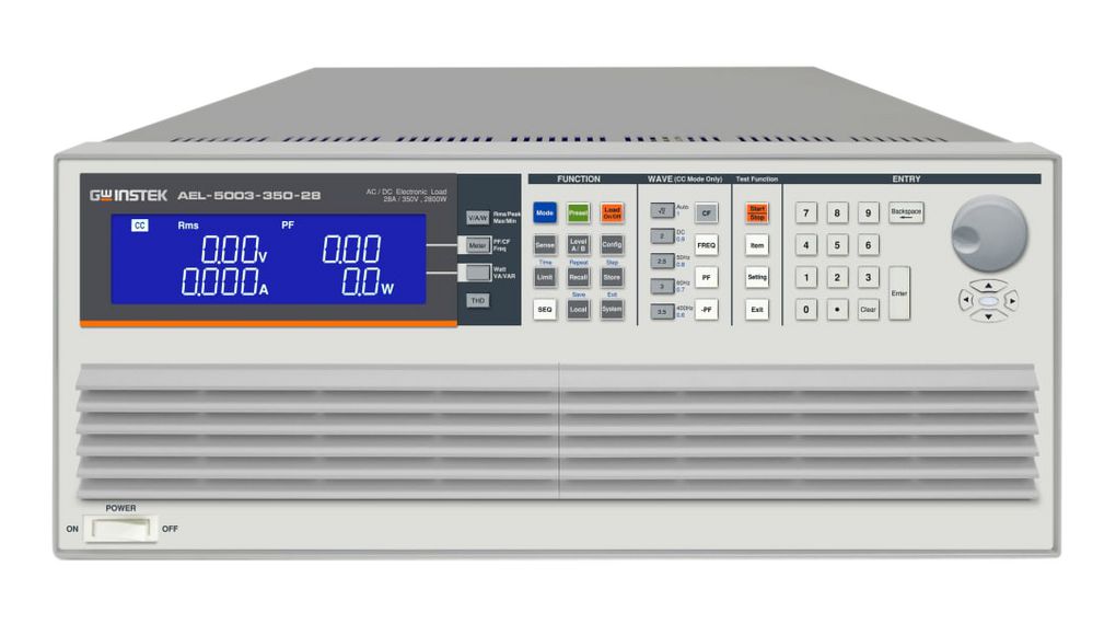 Electronic DC Load, Programmable, 350V, 28A, 2.8kW