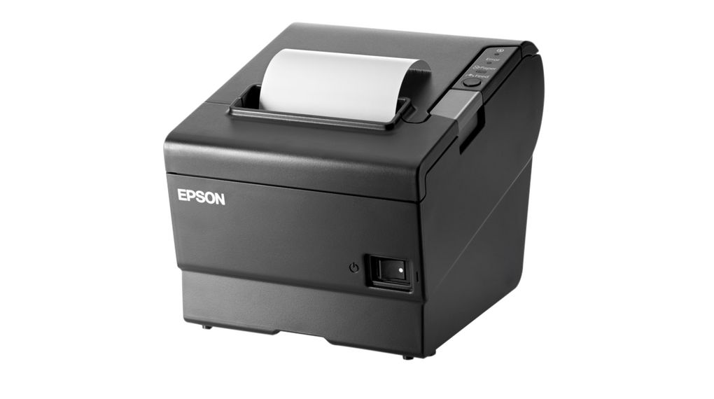 Receipt Printer, TM, Thermal Transfer, 180 dpi, 350mm/s, Black