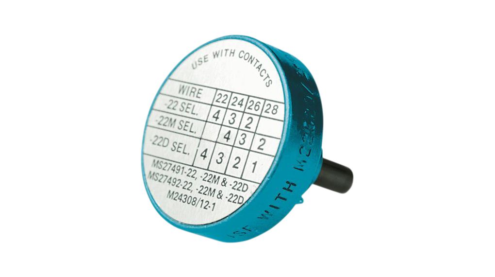 Lokator for Har-speed M12 hannkontakter