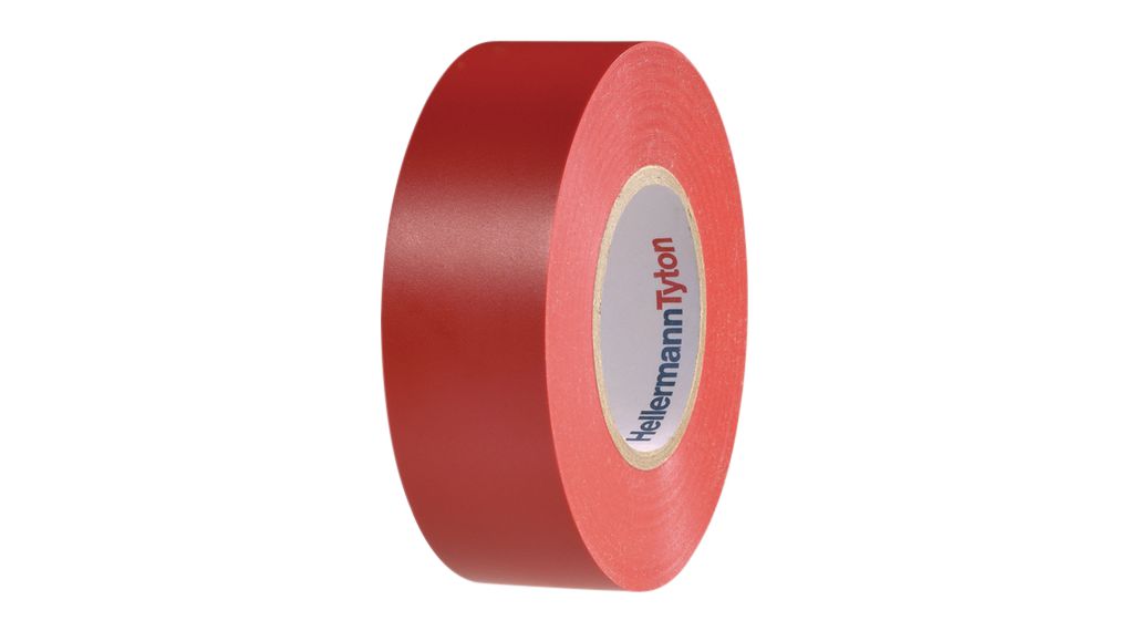 PVC-tape voor elektrische isolatie 25mm x 25m Rood
