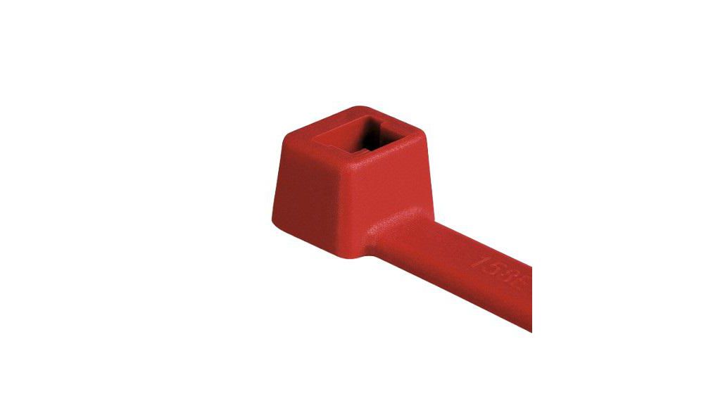 Cable Tie 390 x 4.6mm, Polyamide 6.6, 225N, Red, Pack of 100 pieces