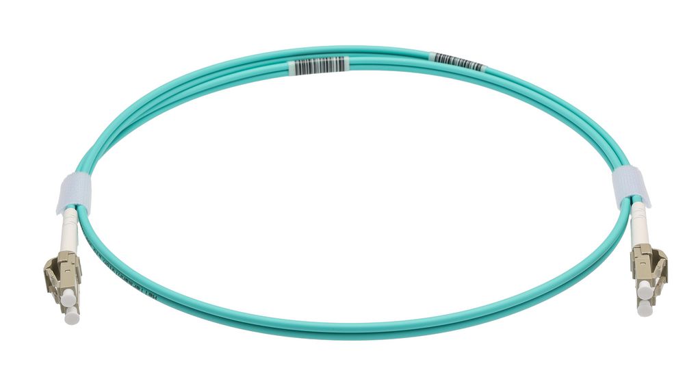 Fiberoptiskt kablage 50/125 um OM3 Duplex LC - LC 2m