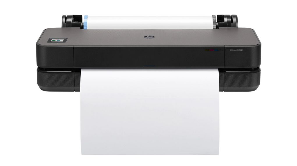 5HB07A#B19 Hewlett Packard Printer DesignJet Inkjet 1200 x 2400 dpi / US Arch D 280g/m² | Elfa Danmark