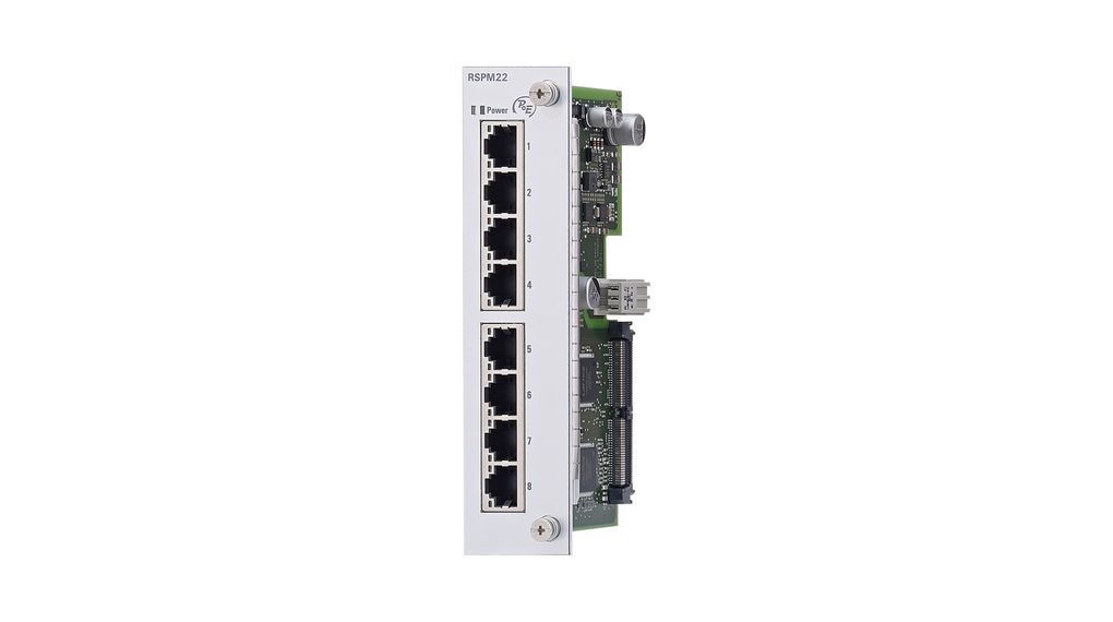 Expansionsmodul för RSPM20-switchar, 8x RJ45, 1Gbps