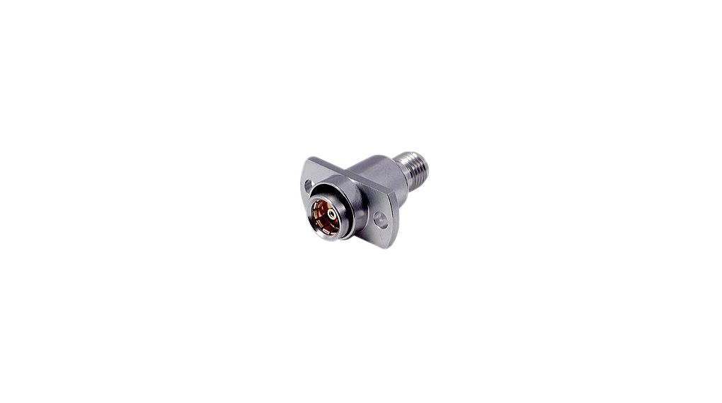 RF Adapter, Panel Feed-Through, BMA Socket - SMA Socket, 50Ohm