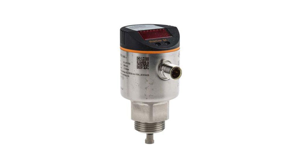 ifm electronic Electronic Level Sensor, PNP Output, Stainless Steel Body