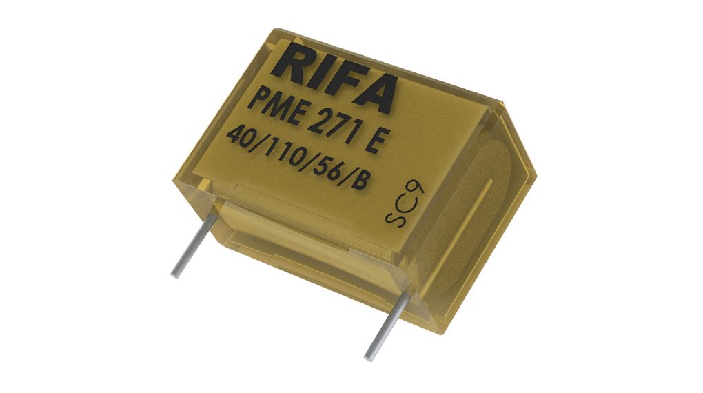 Radiale filmcondensator, 68nF, 20%, 275V