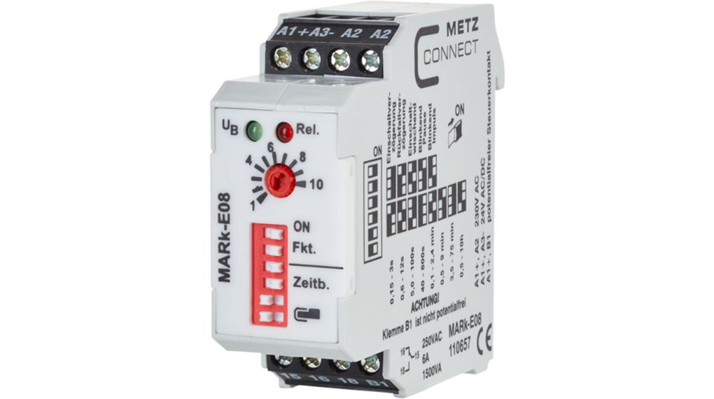 Time Lag Relay MARk 10h 250V 1CO Number of Functions 5