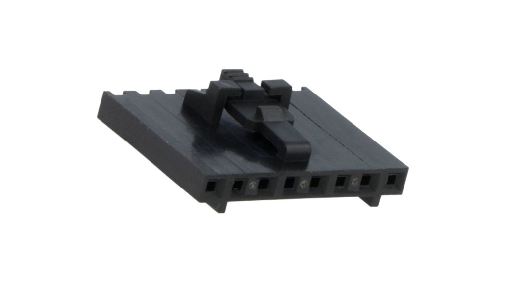 Gehäuse, Buchse, Raster - 2.54 mm, Pole - 8, Reihen - 1, Polyesterlegierung, Packung à 5 Stück