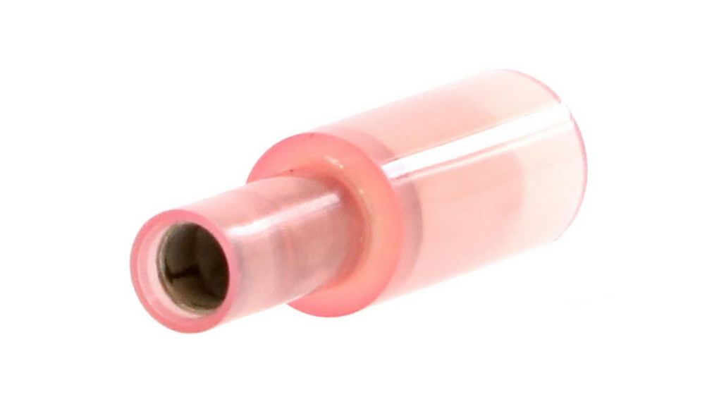 Crimp Terminal, Red, 0.25 ... 1.3mm², Polyamide, 25.9mm, Pack of 20 pieces