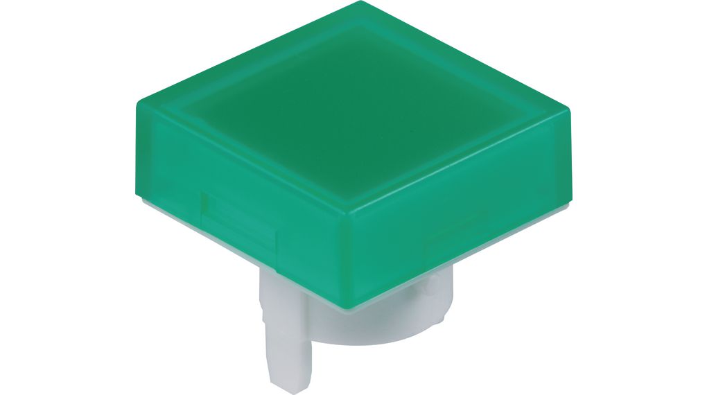Kap voor schakelaar Vierkant Groen Polycarbonaat NKK KB-serie drukknopschakelaars