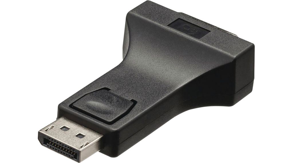 Adapter, DisplayPort-stekker - DVI-I 24+5-polige aansluiting