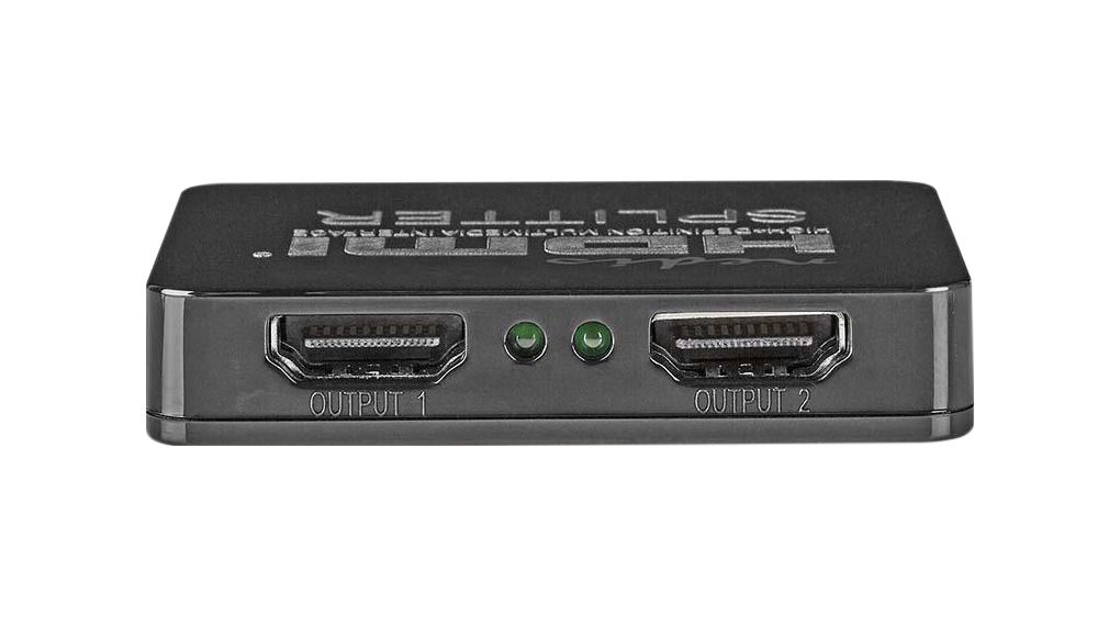 Séparateur HDMI 2 ports noir