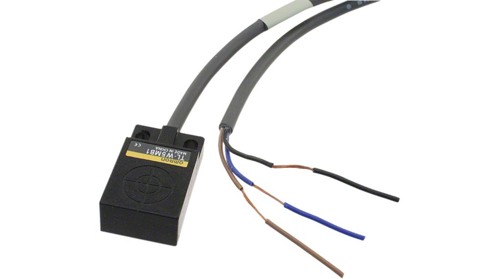 Inductive Sensor PNP, NO 500Hz 30V 10mA 5mm IP67 Pre-Wired TL-W