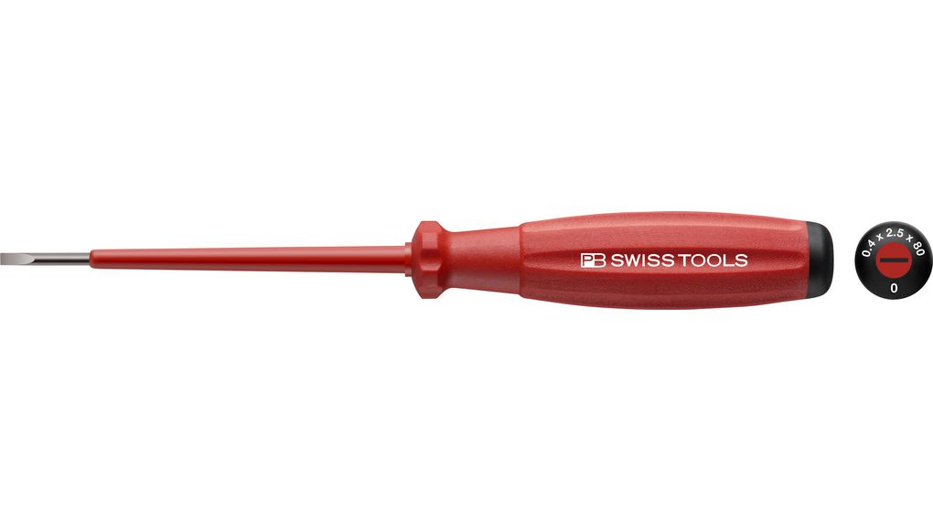 Slotted Screwdriver, 80mm