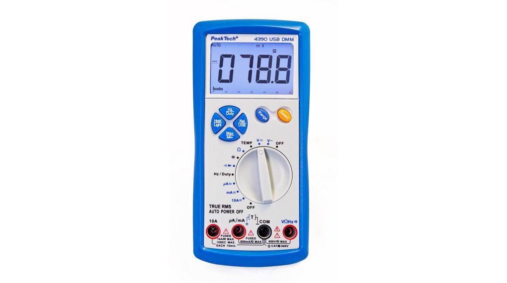 P Peaktech Digitale Multimeters V Mhz Mohm Distrelec Nederland