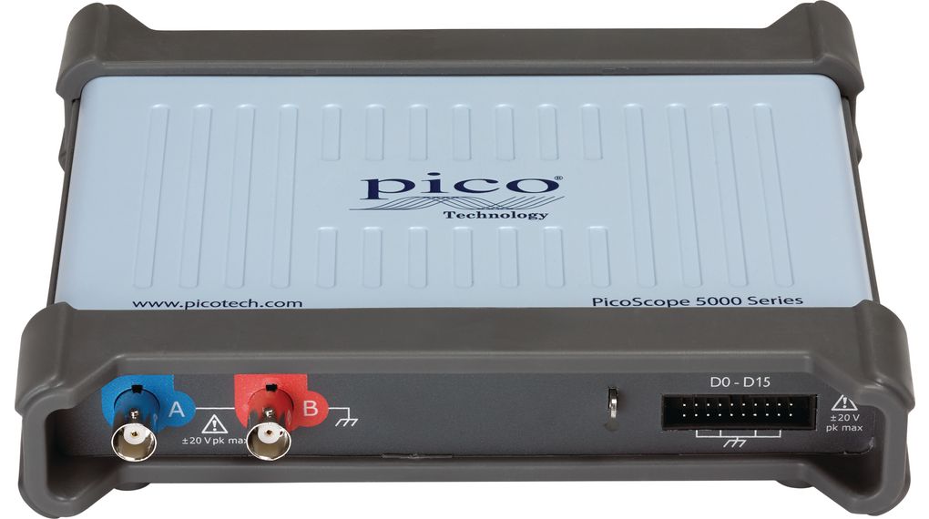 PC-oscilloscoop, 2x 60MHz, 1GSPS