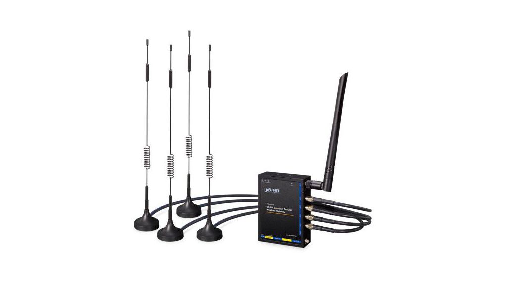Cellular Router IP30 5G NR / 4G LTE 2.4Gbps