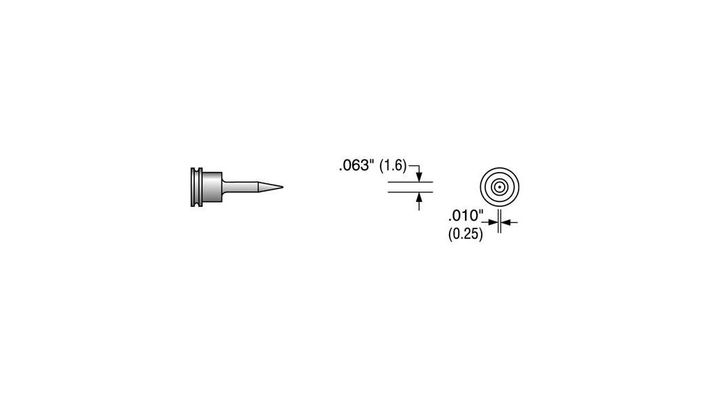 Soldering Tip Pointed 0.25mm