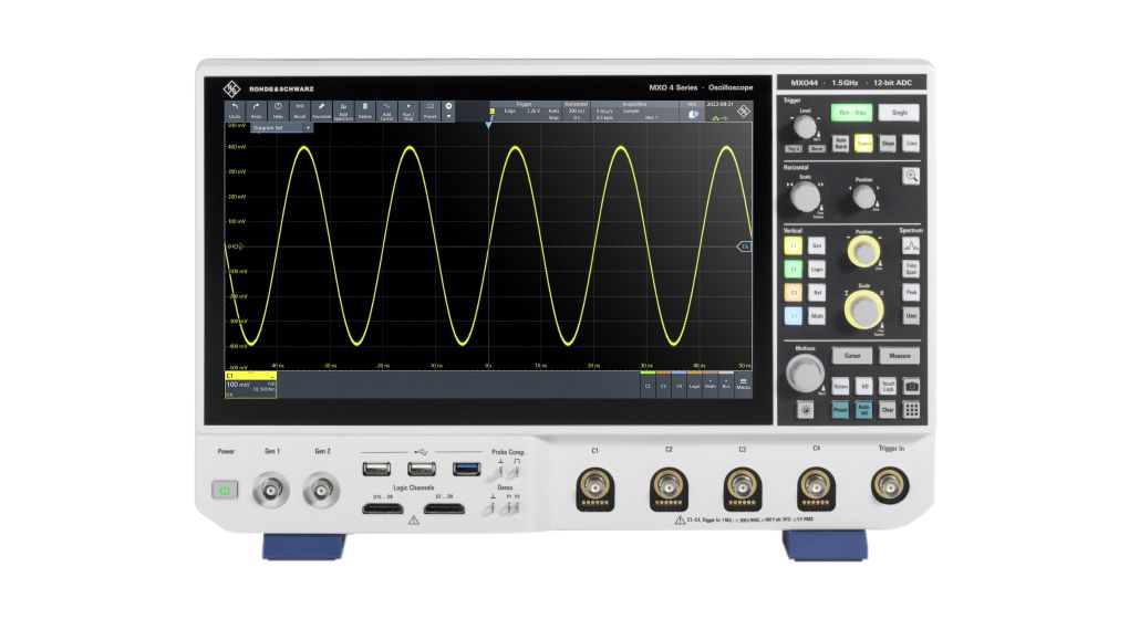 FULLY LOADED Oscilloscope Bundle, 4x 1.5GHz, 2.5GSPS