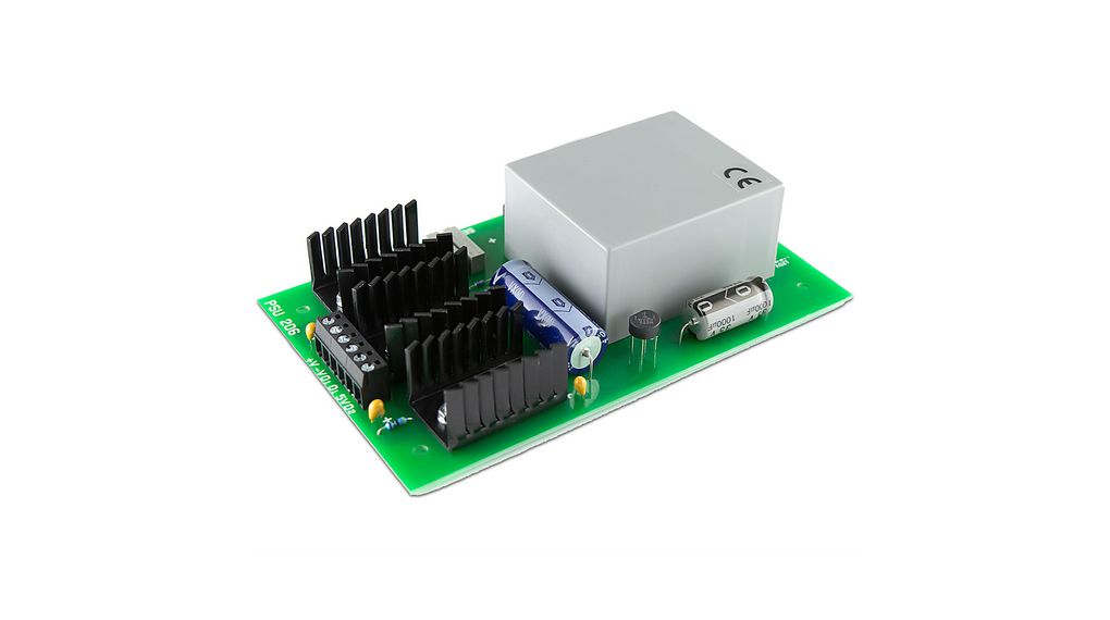 Lascar Open Frame Linear Power Supply250V ac, 250 mA Output15 V, 250mA