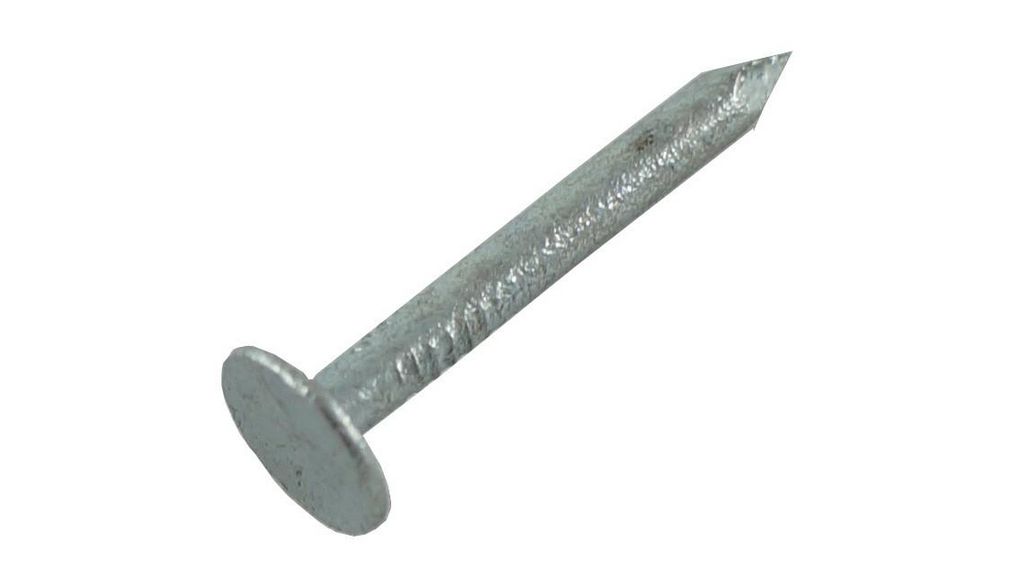Clous galvanisés ; 25 mm x 2,65 mm ; sachet de 500 g, 3 x 25mm, Pack of 407 Pieces
