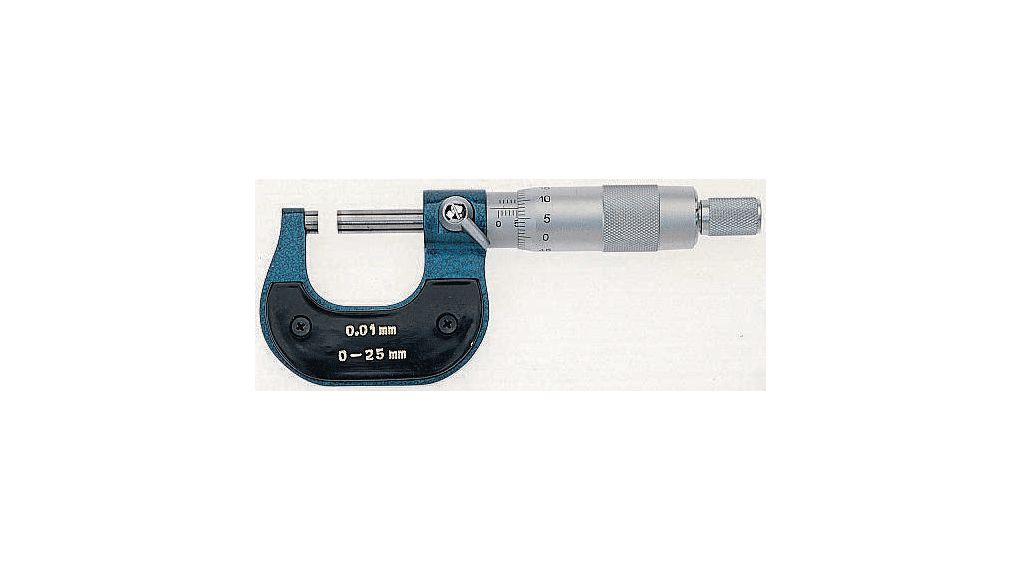 External Micrometer, Range 0 mm →25 mm