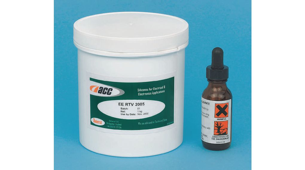 Acc Silicones 740010300 White Silicone Potting Compound 1000 g