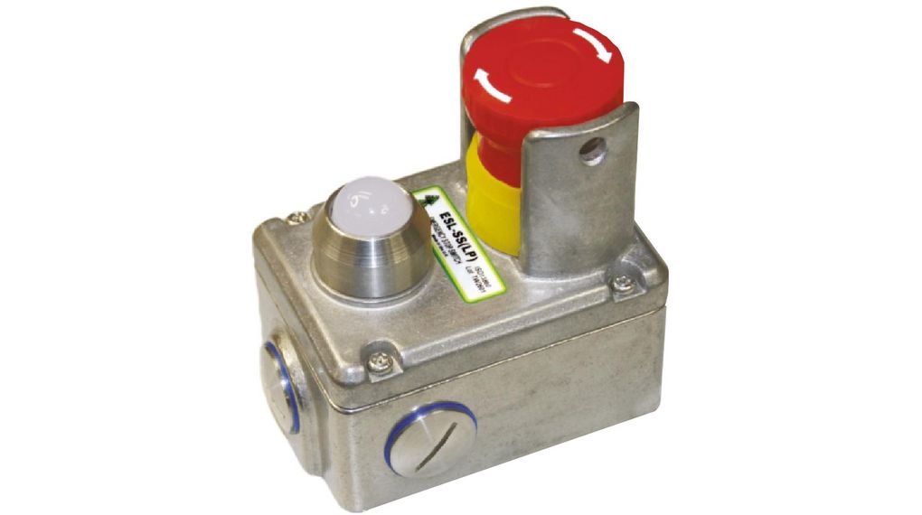 232023-A | IDEM ESL Series Twist Release Illuminated Emergency Stop ...
