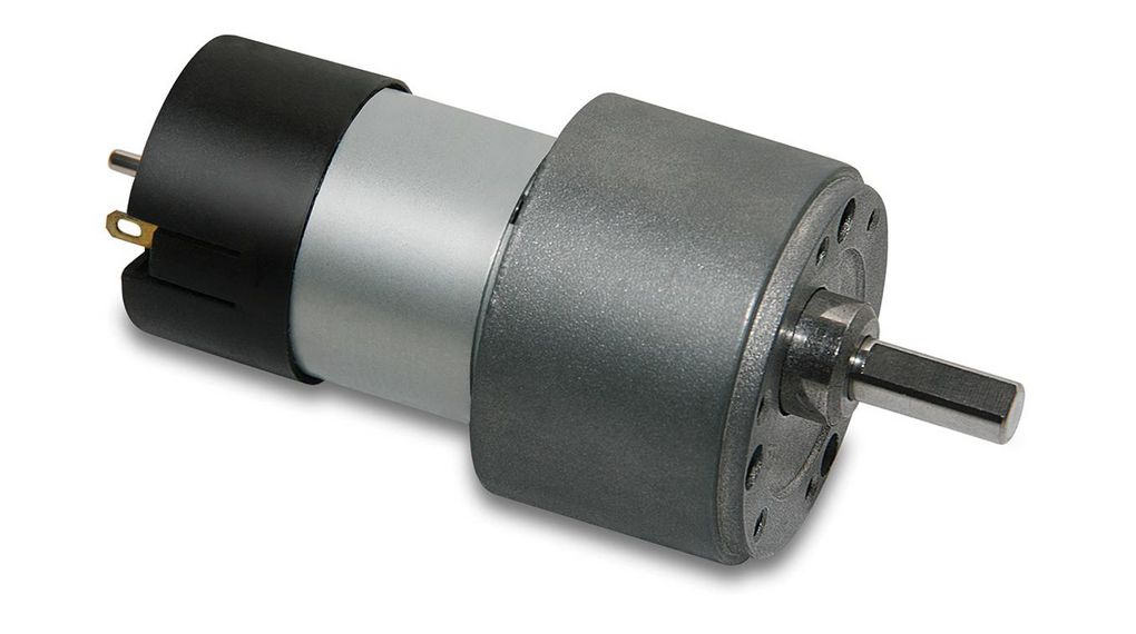 Micromotors Geared DC Geared Motor, 24 V dc, 1 Nm, 6 rpm, 6mm Shaft Diameter