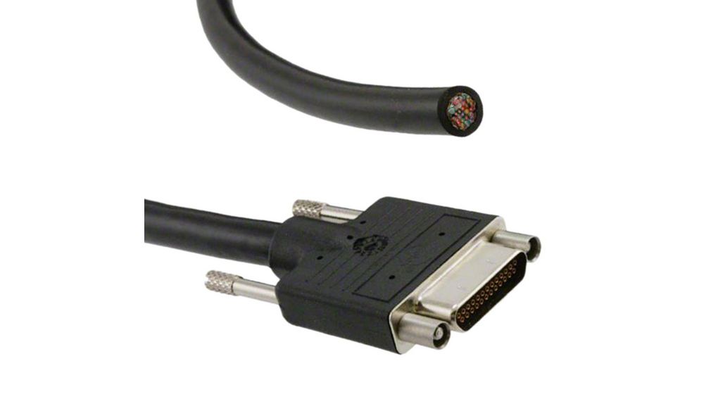 83424-9021 | Molex CMD 25 Way D-sub Connector Socket, Female, Pre-Wired ...