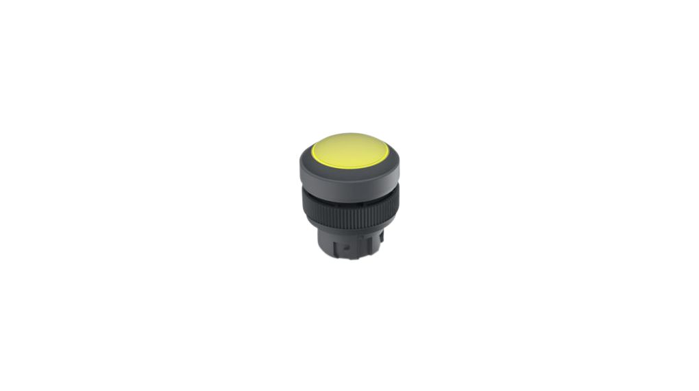 1302401050401 | RAFI Pushbutton Actuator with Black Frontring ...