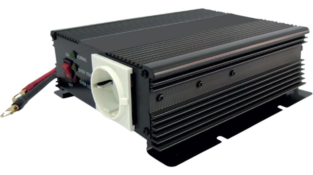 DC / AC Inverter 12V 600W DE Type F (CEE 7/3) Socket