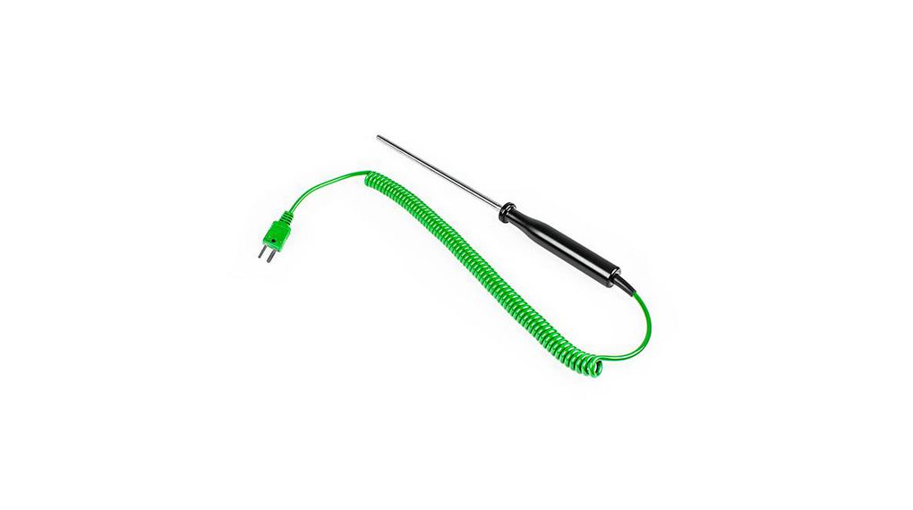 Thermocouple with Pointed Probe Tip 400°C Type K 3.3mm Stainless Steel