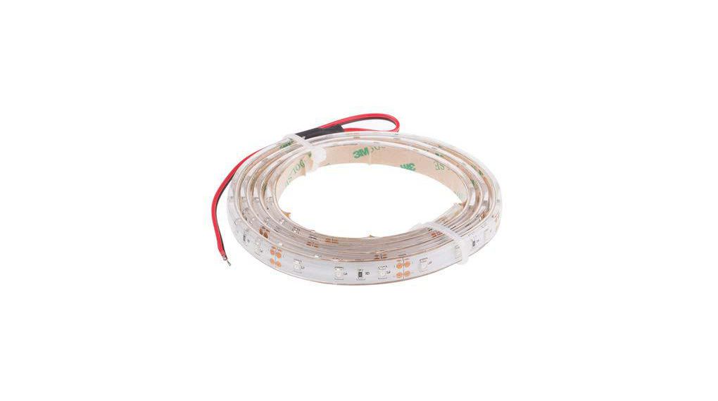 LED pásek, LS, 1m, 24V, 400mA, 4.8W, Červená