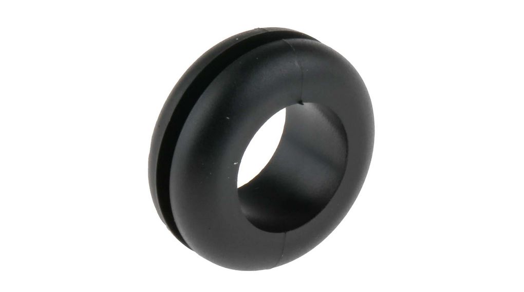 Passe-câble, 9.5mm, Noir